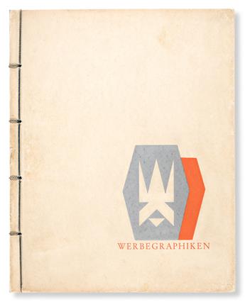 WEINBERG, MARTIN. Fur Die Industrie… Werbegraphiken, Einleitende Worte von Dr. Erich Ritter. R. Boll, Berlin. 1928.